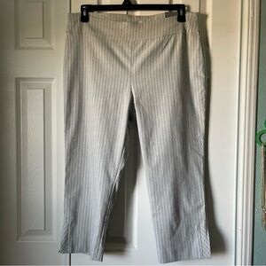 Van Heusen Super Stretch Pull On Capri Size 16 NWT Sits Just Below Waist
